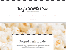 Tablet Screenshot of kayskettlecorn.com